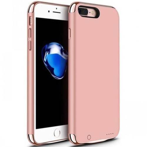 Husa baterie ultraslim iphone 7 plus, iuni joyroom 3500mah, rose gold