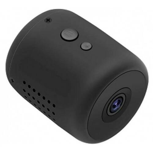 Mini camera spion iuni ip36, wireless, full hd 1080p, audio-video, detectie miscare