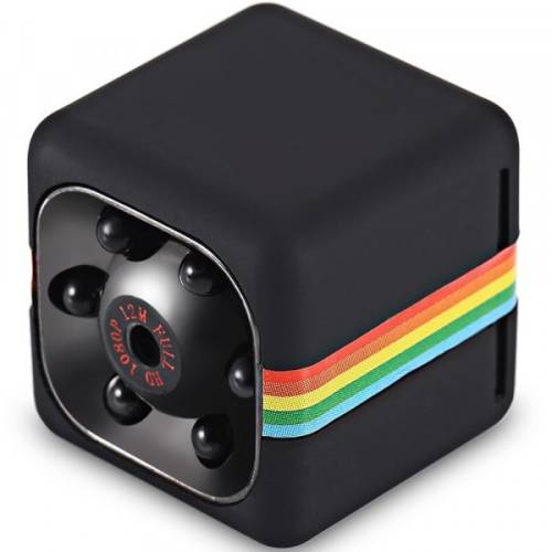 Mini camera spion iuni sq11, full hd 1080p, audio video, night vision, tv-out