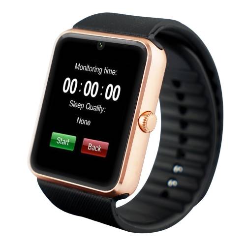 Smartwatch u-watch gt08 bluetooth auriu compatibil microsd