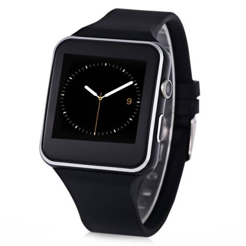 Smartwatch x6s bluetooth compatibil microsd si sim cu camera negru resigilat