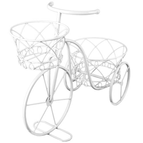 Suport ghivece sub forma de bicicleta ideal pentru decorarea spatiului dorit 
