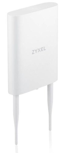 Access point wireless zyxel nwa55axe-eu0102f, gigabit, wifi 6, dual band, 1800 mbps, 2 antene externe (alb)