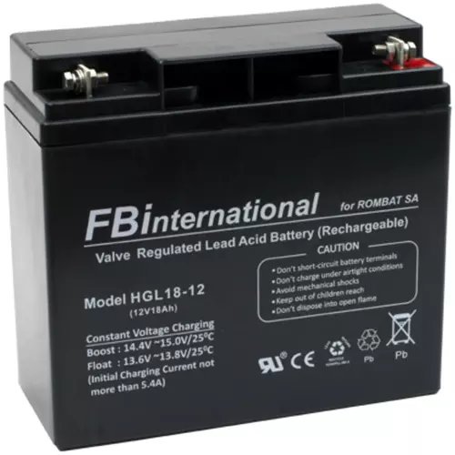 Acumulator fb international stationar hgl12-18, 18a/12v