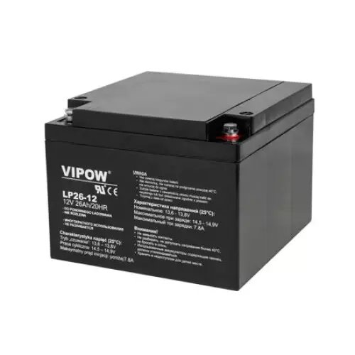 Vipow Acumulator stationar plumb acid 12v 24 ah maxpower