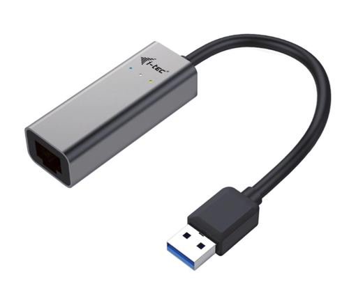 Adapter i-tec usb 3.0 metal gigabit ethernet 1x usb 3.0 do rj-45 10/100/1000 mbps led