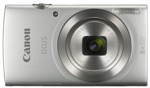 Aparat foto digital canon ixus 185, 20 mp, filmare hd, zoom optic 8x (argintiu)