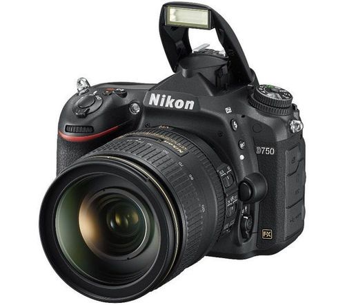 Aparate foto d-slr nikon d750, filmare full hd, 24.3mp, wi-fi + obiectiv af-s nikkor 24–120mm f/4g ed vr (negru)