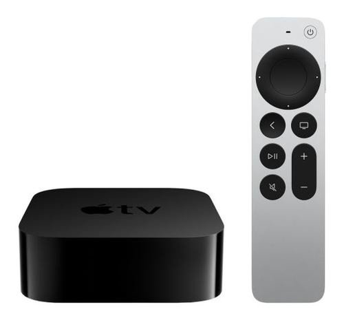 Apple tv 4k (2021), 64gb flash, bluetooth, wi-fi, lan (negru/argintiu)