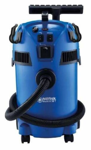 Aspirator nilfisk multi ii 30 t eu, umed/uscat, 1400w, 30l, 220-240v (albastru)