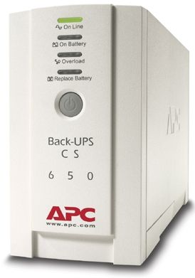 Back-ups apc cs, 650va/400w, off-line