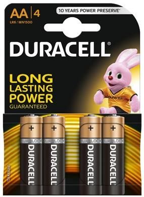 Baterie duracell aa lr06, 4buc