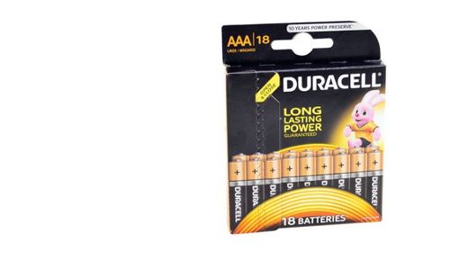 Baterie duracell basic aaa lr03, 18buc