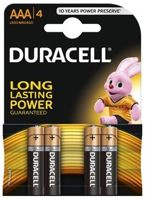 Baterie duracell basic aaa lr03, 4buc