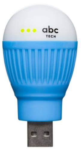 Bec bulb abc tech 137027 - usb (albastru)