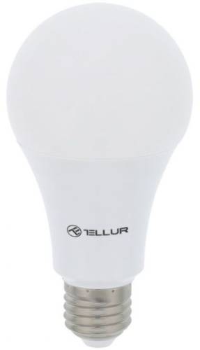 Bec inteligent led tellur tll331001, wireless, e27, 10w, 1000lm, lumina alba/calda, reglabil (alb)