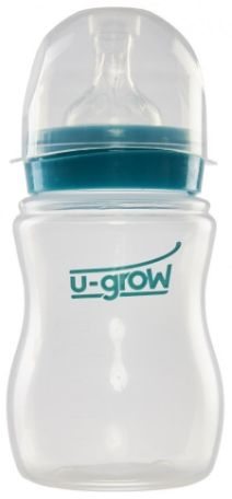 Biberon cu gat larg u-grow ufb-250wn, 250 ml