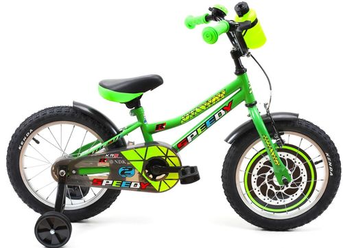 Bicicleta copii dhs 1601, cadru 7.9inch (verde)