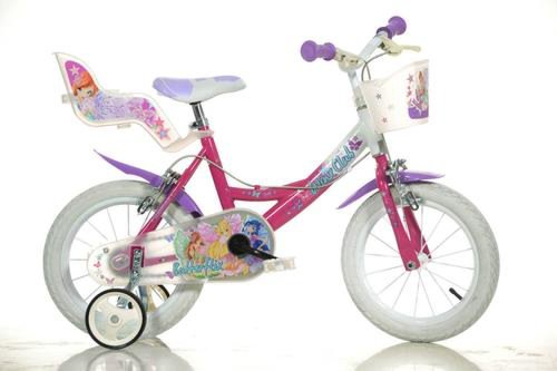 Bicicleta copii dino bikes 144r wx7, roti 14inch, winx