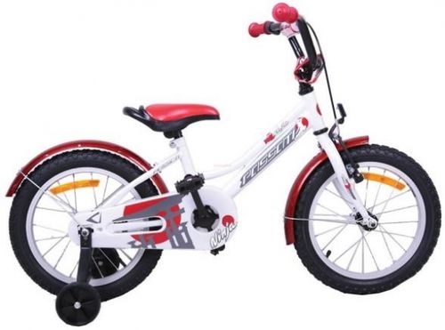 Bicicleta copii passati ninja, roti 16inch (rosu/alb)