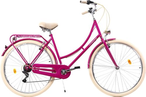 Bicicleta dama dhs citadinne 2834, cadru 19.9inch (roz)