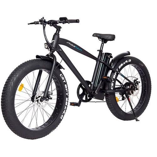 Bicicleta electrica skateflash fat, motor 250w, viteza maxima 25km/h, autonomie 50km, roti 26inch, 7 viteze (negru)