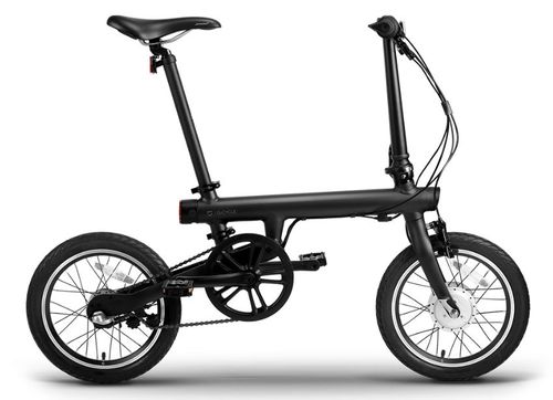 Bicicleta electrica xiaomi mi qicycle, pliabila, bluetooth, motor 250 w, viteza maxima 20 km/h, autonomie 45 km (negru)