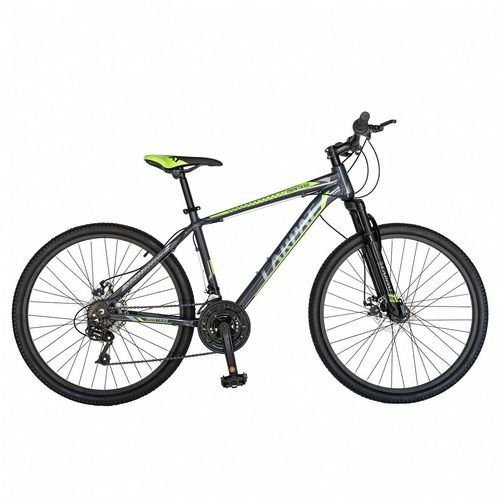 Bicicleta mountain bike carpat montana c2699a, roti 26inch, 21 viteze, cadru 17inch (gri/verde)