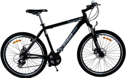 Bicicleta omega dominator, roti 26inch, 21 viteze (negru/albastru)