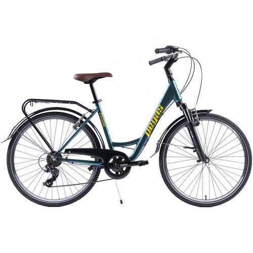 Bicicleta pegas comoda, 26 inch (albastru)