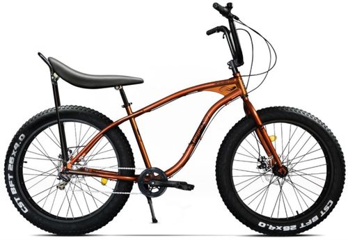 Bicicleta pegas cutezator ev banana, cadru 17inch, roti 26inch, 7 viteze (portocaliu cupru)