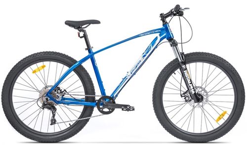 Bicicleta pegas drumuri grele 18.5, cadru 18.5inch, roti 27.5inch, 10 viteze (albastru)