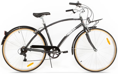 Bicicleta pegas popular alu 19 7s, cadru 19inch, roti 28inch, 7 viteze (gri)