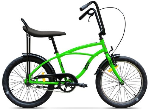Bicicleta pegas strada mini 1s 2017, cadru 13inch, roti 20inch (verde)
