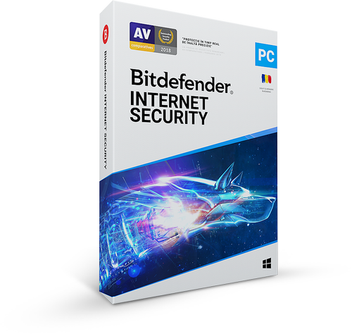 Bitdefender internet security 2020, 1 pc, 1 ani, licenta noua, box/retail