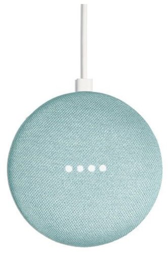 Boxa google home mini, voice control, google assistant, wifi, bluetooth (albastru)