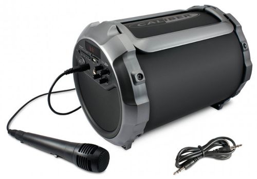 Boxa portabila caliber hpg512bt, bluetooth, microfon pentru karaoke (negru)