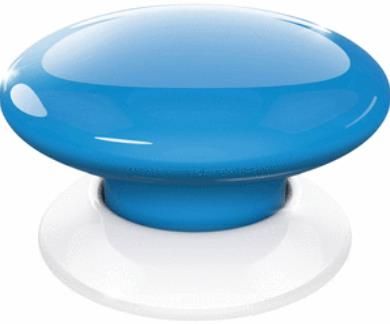 Buton de comanda wireless fibaro fgpb-101-6 zw5 (albastru)