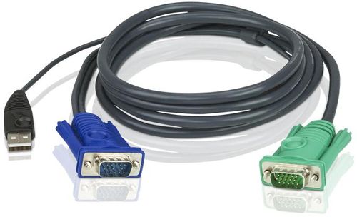 Cablu aten 2l-5203u usb kvm, 3m