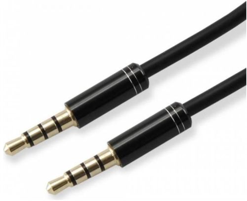 Cablu audio sbox cab0104, jack 3.5 mm - jack 3.5 mm, 1.5 m (negru)