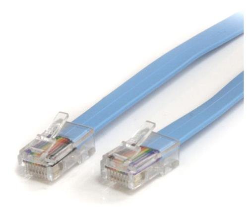 Cablu cisco startech rollovermm6, rj45, 1.8m (albastru)