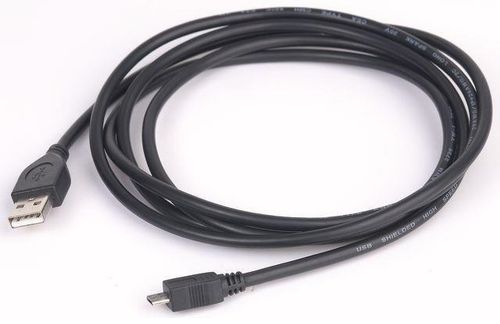 Cablu de date gembird ccp-musb2-ambm-6, microusb, 1.8m, bulk (negru)