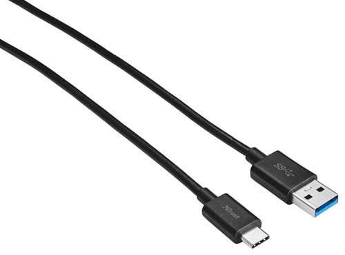 Cablu de date trust 21175, usb type-c, 1m (negru)