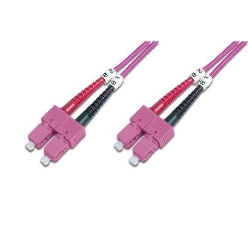 Cablu de retea, digitus, fibra optica, 3 m, multicolor