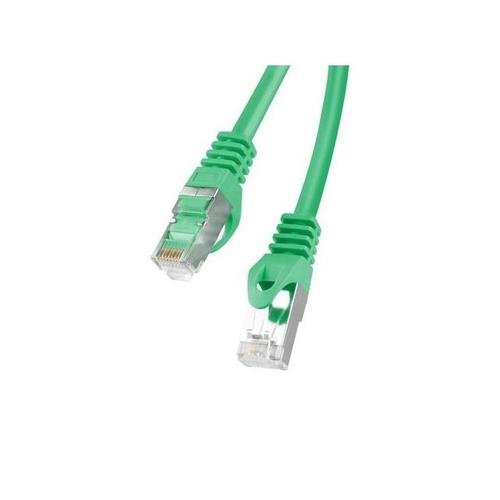 Cablu de retea din fibra optica lanberg pcf6-10cc-0150-g, rj45 cat.6 ftp 1.5m , verde