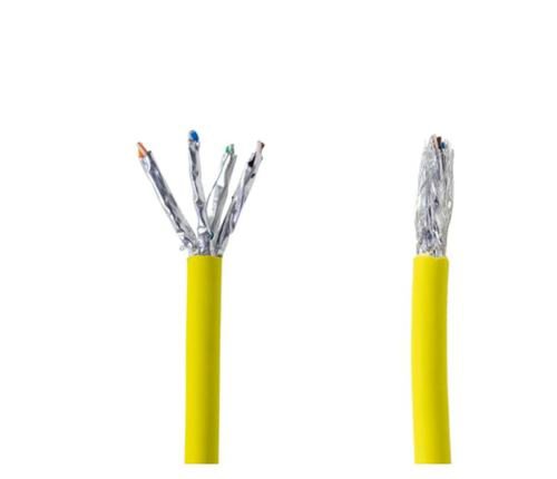 Cablu de retea s/ftp cat7 pni sf07 la metru 10gbps, 1000mhz, pentru internet si sisteme de supraveghere, cupru
