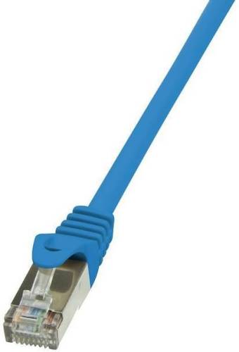 Cablu f/utp logilink cp2056s, patchcord, cat.6, 2m (albastru)