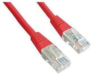 Cablu ftp gembird pp22-2m/r, patchcord, cat.5e, 2m (rosu)