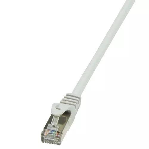 Cablu ftp logilink cat5e, cupru-aluminiu, 15 m, gri, awg26, ecranat cp1102s