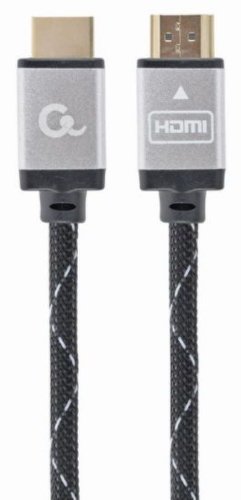 Cablu gembird ccb-hdmil-1.5m, hdmi - hdmi, 1.5m, conectori auriti, 4k/60hz (negru)